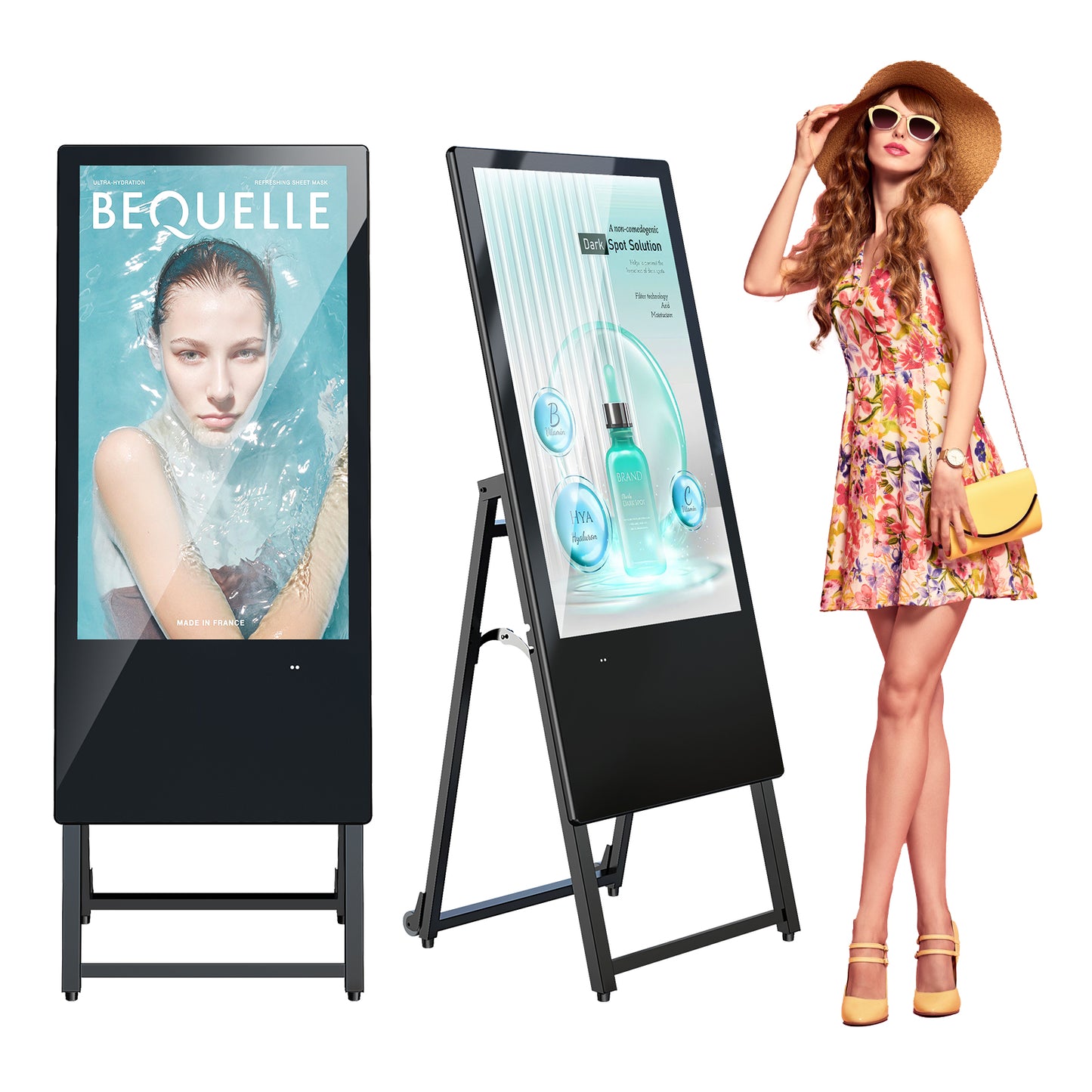 32'' Portable LCD Digital Signage