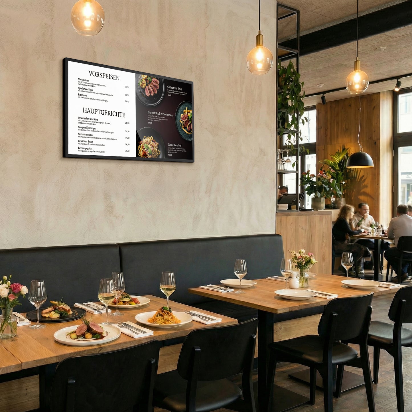 21.5 32 43" Touch Screen Digital Signage (Wall Mount Included)