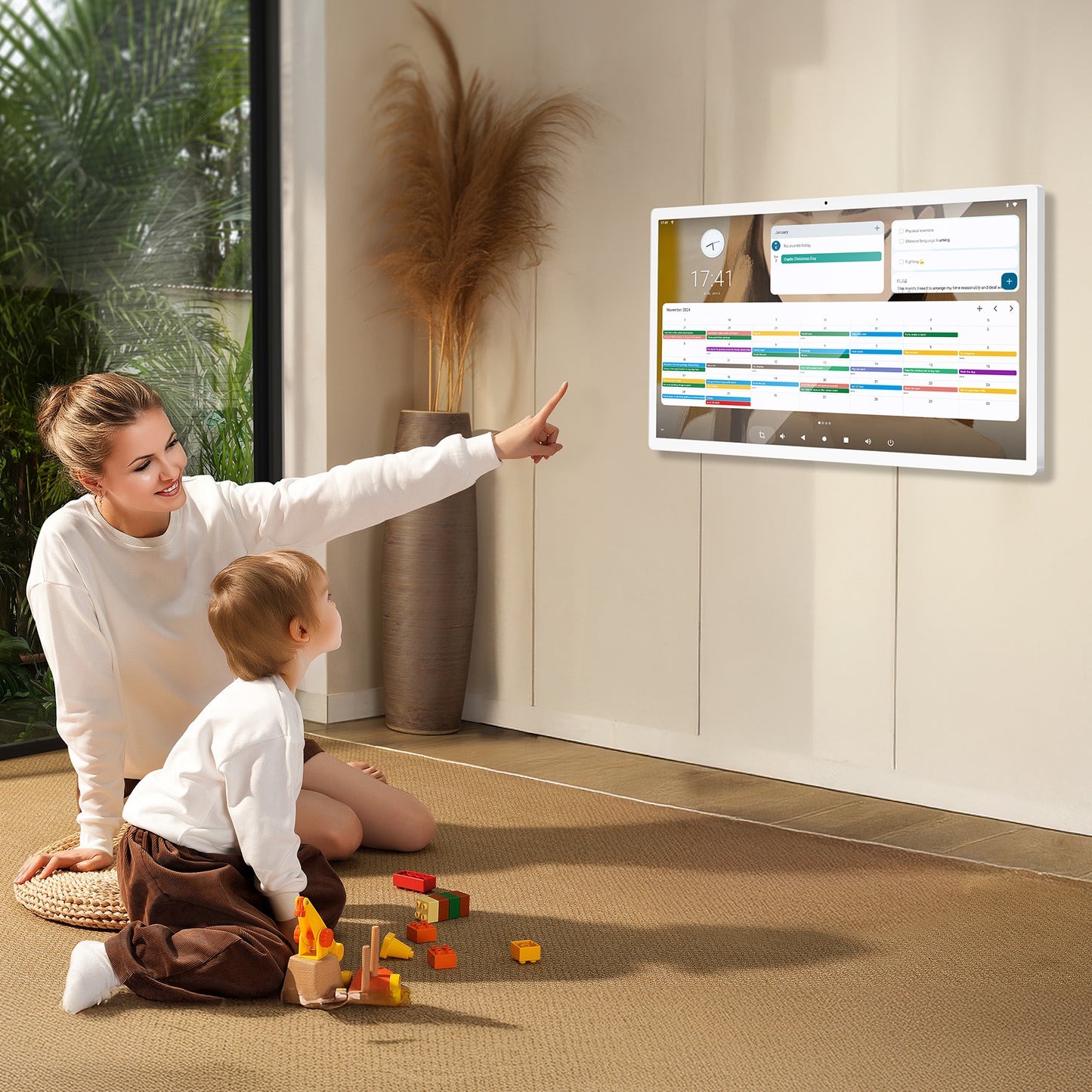 21.5'' Digital Calendar with Touchscreen