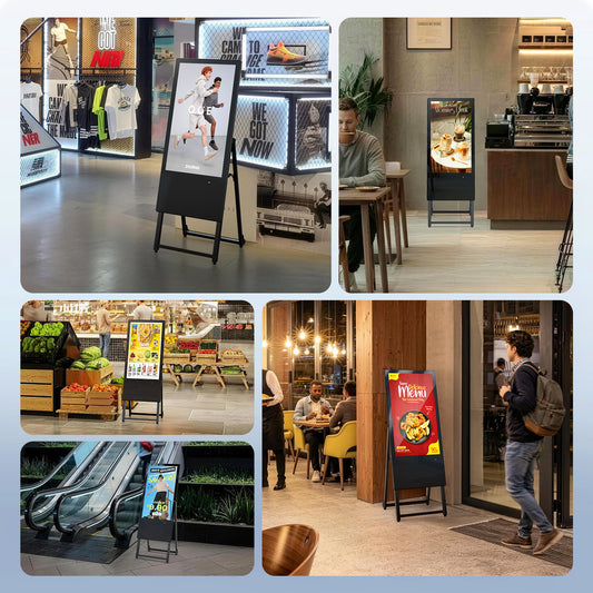 32'' Portable LCD Digital Signage (non- touch screen)