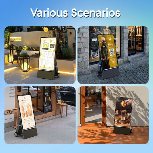 43'' Portable Outdoor Digital Signage Display with Battery (non- touch screen)