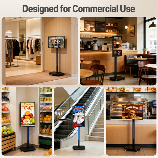 32" Rotating LCD Digital Signage Display (Touch & Non-touch)