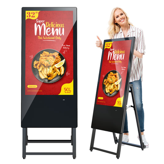 32'' Portable LCD Digital Signage