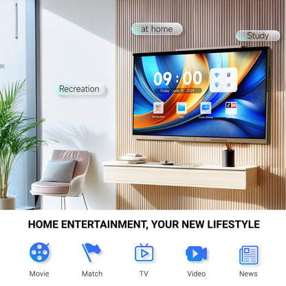 55 65 75 85 4K UHD All-in-one Smart Board for Classroom Home Office Studio (Wall Mount Included)