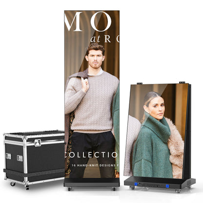 80" Seamless Splicing Foldable P1.86 LED Poster