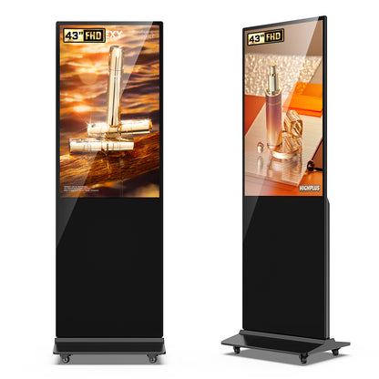 32 43 49 55 65" Indoor LCD digital signage (Black)