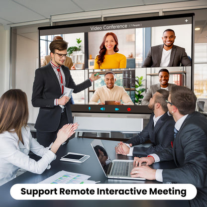 55 65 75 85 4K UHD All-in-one Smart Board for Classroom Home Office Studio (Wall Mount Included)
