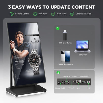 43'' Indoor LCD Digital Poster (non-touch screen)