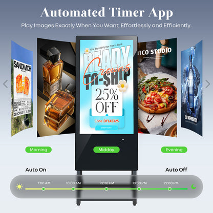 32'' Portable LCD Digital Signage (non- touch screen)