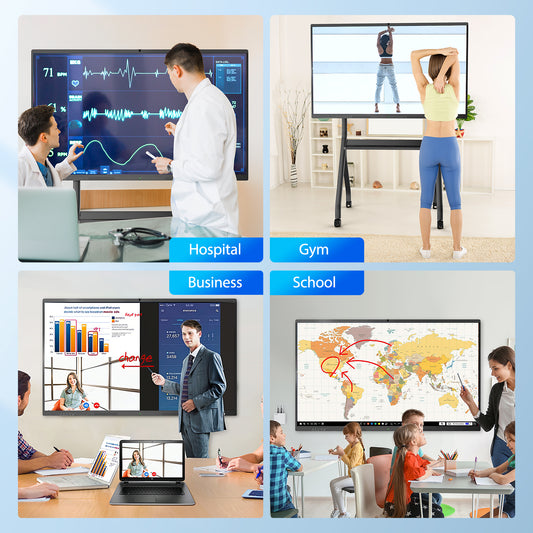 4K UHD All-in-one Smart Board for Classroom Home Office Studio