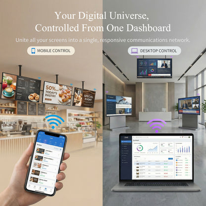 21.5 32 43" Touch Screen Digital Signage  (Wall Mount Included)